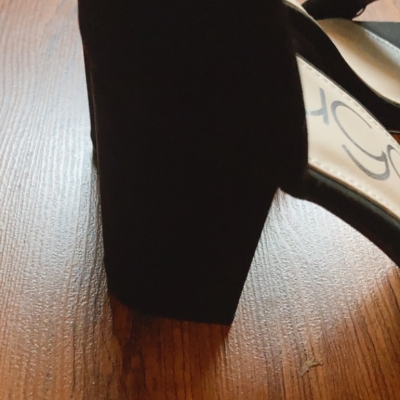 💋SUGAR BLACK HEELS SIZE 8💋 - Picture 4 of 4